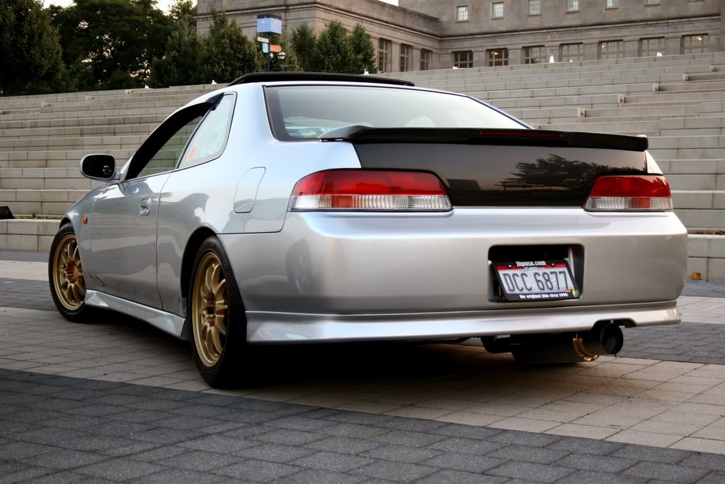 Carbon Fiber Hood On Silver 5th Gen Honda Prelude Online